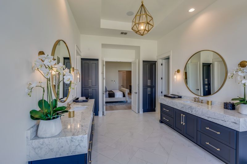 Wide Picture of Modern Bathroom